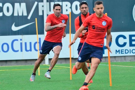 Donatti se entrenó de manera normal.