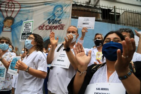 Comenzó el paro de 36 horas de los médicos porteños