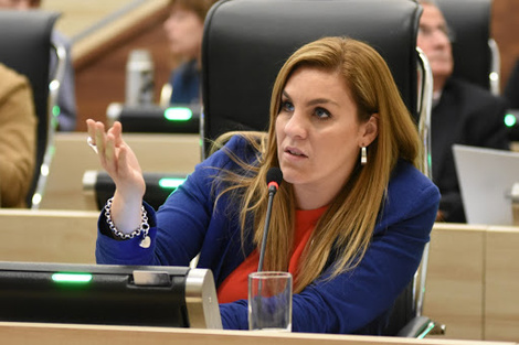 Concejala Gigliani, una de las autoras del proyecto.