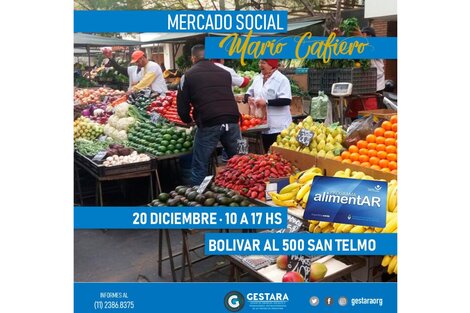 Lanzaron en San Telmo una feria cooperativa para reactivar la economía popular