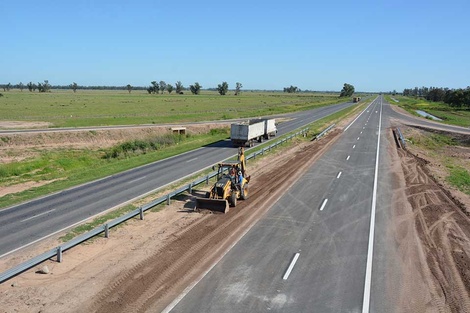 La nueva mano agregada a la traza histórica de la peligrosa ruta nacional 34. (Fuente: Prensa Vialidad Nacional)