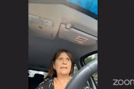 Patricia Bullrich, imprudente al volante: hizo un zoom mientras manejaba