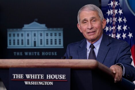 Anthony Fauci reconoció que el coronavirus está "fuera de control" en Estados Unidos