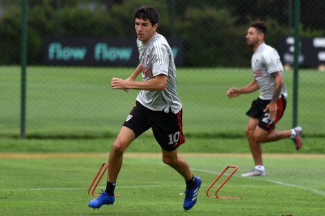 Fernández, uno de los titulares que podría jugar en la Bombonera. (Fuente: NA)