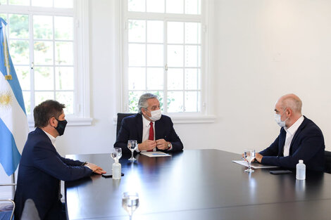 los mandatarios coincidieron en profundizar las campañas para exhortar a la población a que se "extremen los cuidados". 