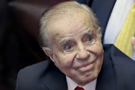 Carlos Menem sigue estable