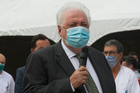 El ministro de Salud, Ginés González García.