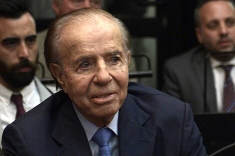 Carlos Menem salió del coma inducido