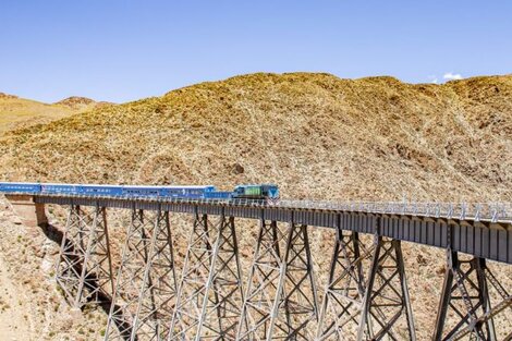 Después de 7 meses paralizado por la pandemia volvió el Tren a las Nubes 