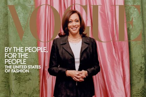 Escándalo por la foto de Kamala Harris en la tapa de Vogue: aparece con la piel blanqueada y más delgada