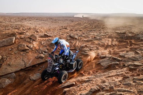 Andújar sigue primero en cuatriciclos en el Rally Dakar