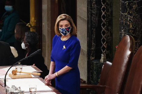 Pelosi, líder de los demócratas en el Congreso. 