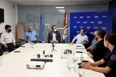 Reunión multilateral para coordinar la nueva etapa de fiscalización de la restricción sanitaria. 