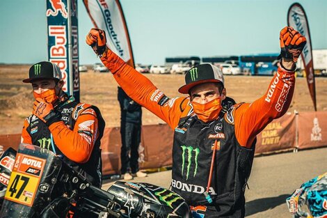 Qué dijo Kevin Benavides tras su consagración en el Rally Dakar