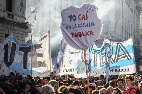 Mauricio Macri, ahora "preocupado" por la educación.