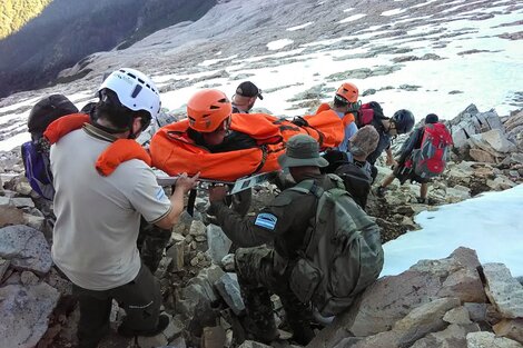 Patagonia andina: dos rescatados y una evacuada