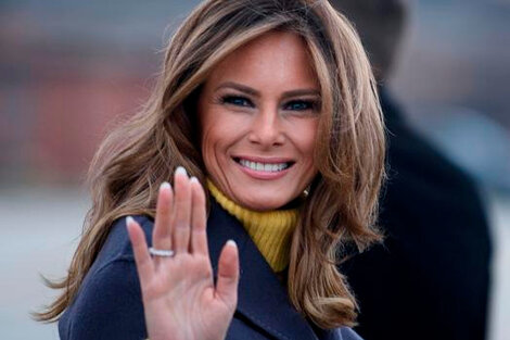 Así se desipidió Melania Trump de la Casa Blanca