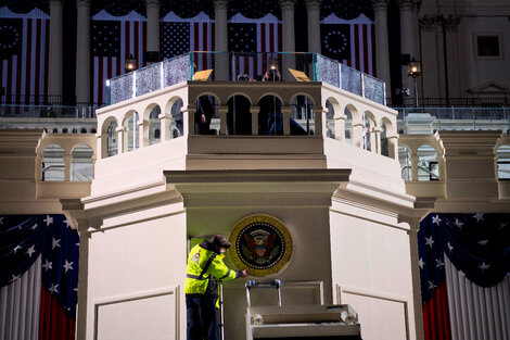 Joe Biden asume a las 14 de Argentina como nuevo presidente de Estados Unidos.