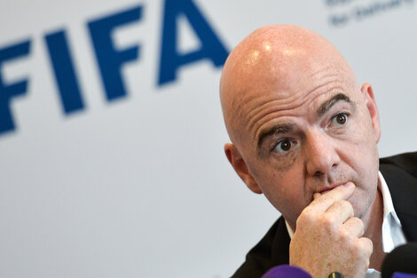 Gianni Infantino, presidente de la FIFA.