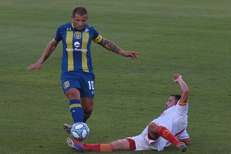 Cristian Vecchio, capitán de Rosario Central.