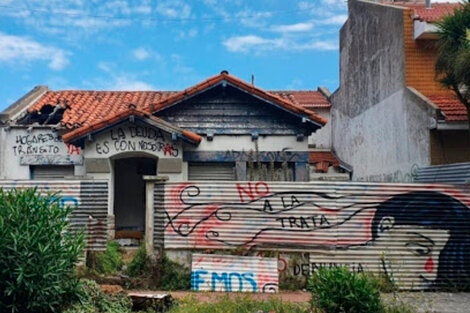 Una Casita Azul para que se tenga memoria