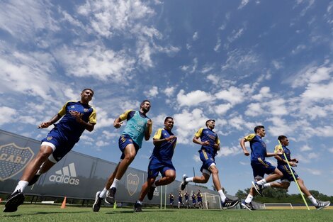 Boca arrancó la pretemporada en Ezeiza