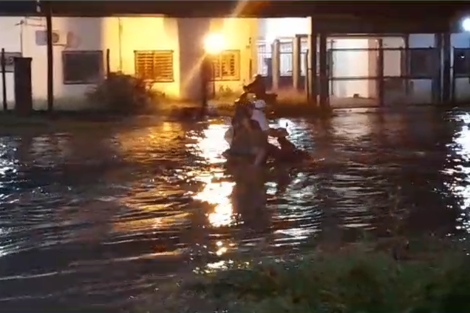 En Colonia Santa Rosa vinculan las inundaciones a la deforestación 