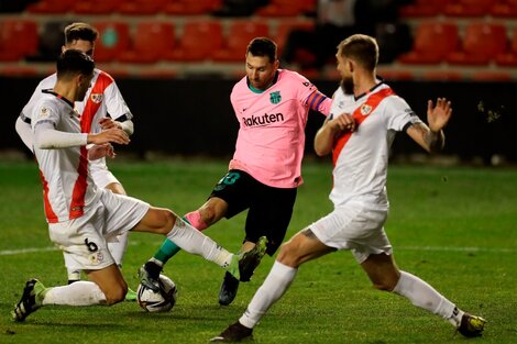 Messi anotó y batió otro récord en la Copa del Rey  