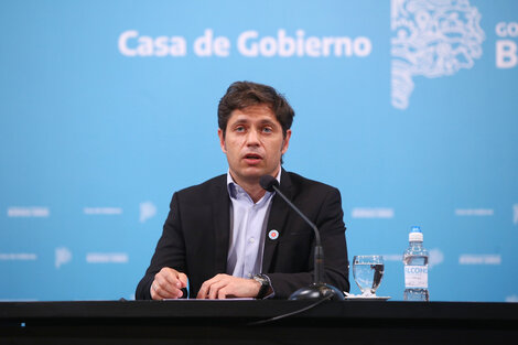 Axel Kicillof: "El regreso a clases no está supeditado a la vacunación"