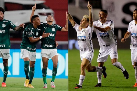 Copa Libertadores: Palmeiras y Santos definen al campeón