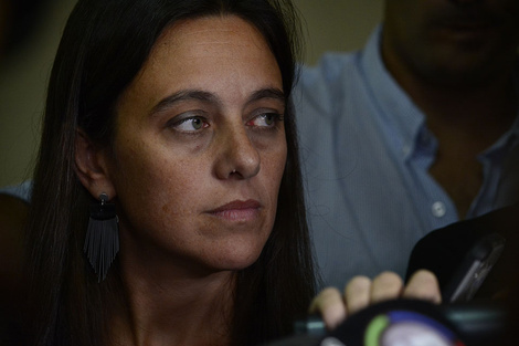 La fiscal Gisela Paolicelli llevó adelante las acusaciones. (Fuente: Sebastián Vargas)