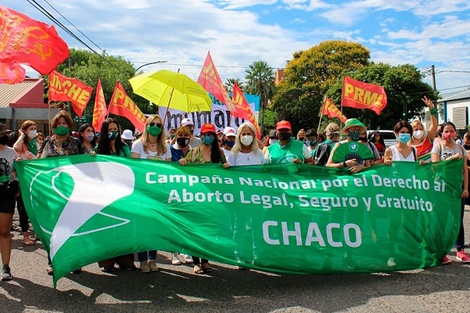 Chaco: marcha contra la cautelar que frenó la Ley del Aborto