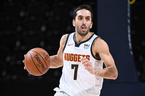 Campazzo se lesionó en la derrota de los Nuggets ante los Lakers