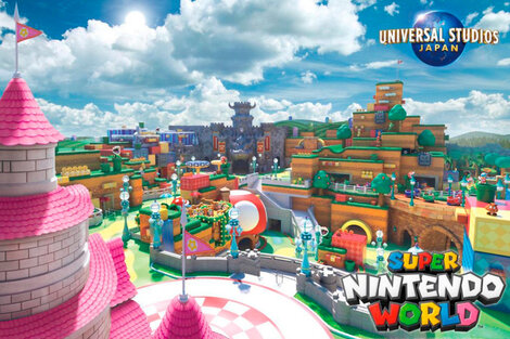 Las impresionantes imágenes de Super Nintendo World, el "Disney" de la marca de videojuegos