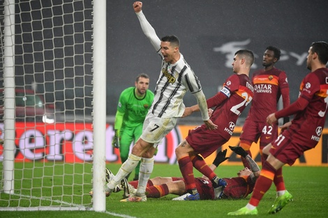 Juventus ganó con gol de Cristiano y sigue subiendo