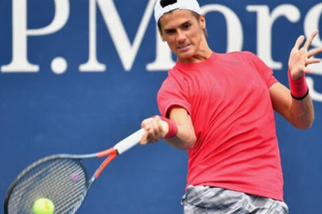 Federico Coria, debut y despedida en el primer Grand Slam del año.