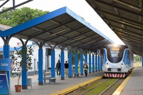 Se hará hoy el primer viaje de prueba del tren urbano a Campo Quijano