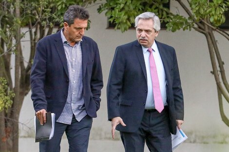 Sergio Massa tuvo el aval de Alberto Fernández para avanzar con el proyecto