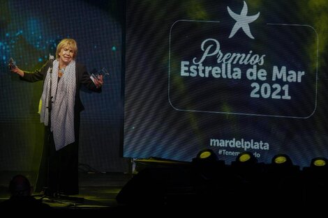 El Premio Estrella de Mar de Oro fue para Virginia Lago