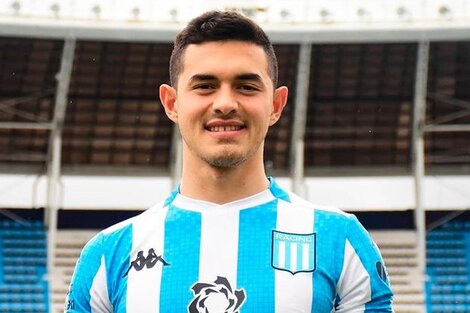 Lovera se entrenó por primera vez en Racing Club