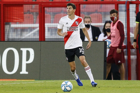 Nacho Fernández se despide de River y viaja a Brasil