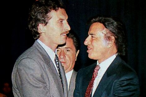 Macri y Menem. Para los ceos, Cambiemos fue una experiencia noventista moderna, que no terminó bien. 