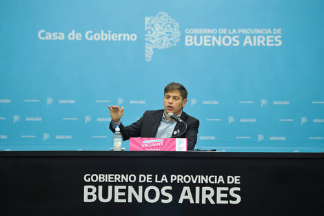 Axel Kicillof sobre la vuelta a clases: "Hay que festejar esta presencialidad atenuada"