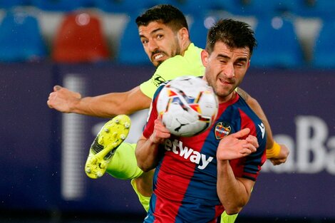 El Atlético de Madrid apenas igualó ante Levante