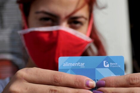 Duplican el monto de la tarjeta Alimentar