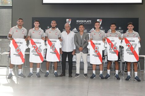 Gallardo quedó conforme con las seis incorporaciones de River