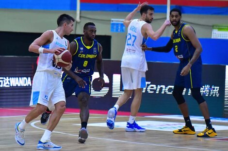 La Selección Argentina de básquet cayó con Colombia