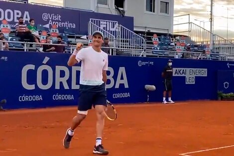 Córdoba Open de tenis: Facundo Bagnis fue contundente ante Kicker