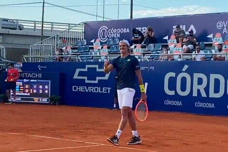 Coria y Bagnis ya están en cuartos del Córdoba Open