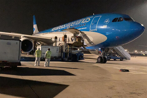 Partió desde Beijing el vuelo que trae la primera partida de la vacuna Sinopharm  